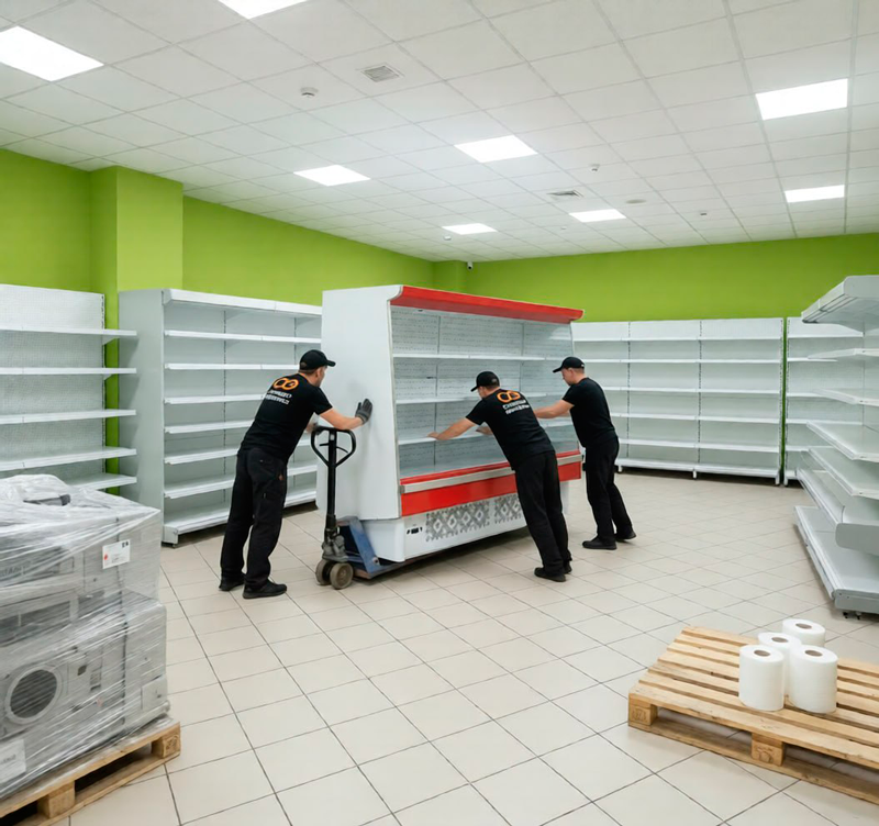 Переезд магазина в Лангепасе